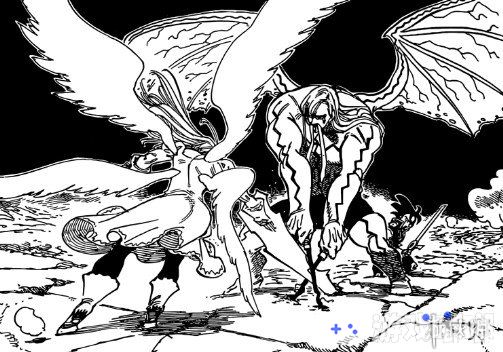 漫画《七大罪》第290话更新，天使长目前的角色就是用来衬托敌人有多么强大，目前有一战之力的还剩玛琳，下一回的剧情将是玛琳的主场！