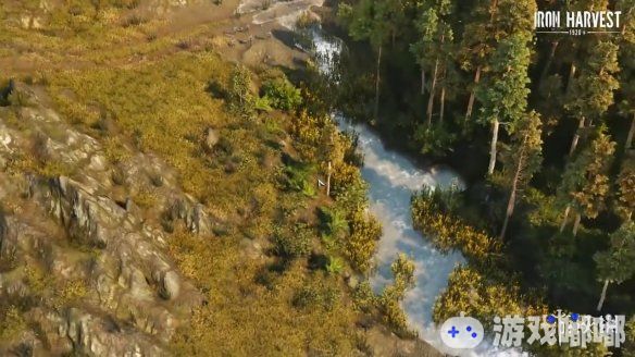 即时战略游戏《钢铁收割（Iron Harvest）》官方近日放出最新游戏开发影像，向我们展示了游戏中的植被和河流等生态环境的地图场景。一起来看看吧！