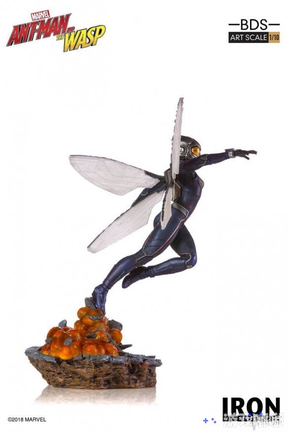 近日，蚁人、黄蜂女决斗场景系列1/10雕像公布，单只售价约752元，雕像完美还原演员保罗•路德和伊凡洁琳•莉莉的神韵，一起来了解一下吧！