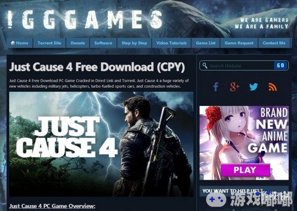 《正当防卫4(Just Cause 4)》是一款开放世界动作冒险大作，这款游戏于12月4日发售，采用了最新的D加密技术，然而国外知名黑客小组CPY只用了2天时间就将其破解了，一起来了解下吧！
