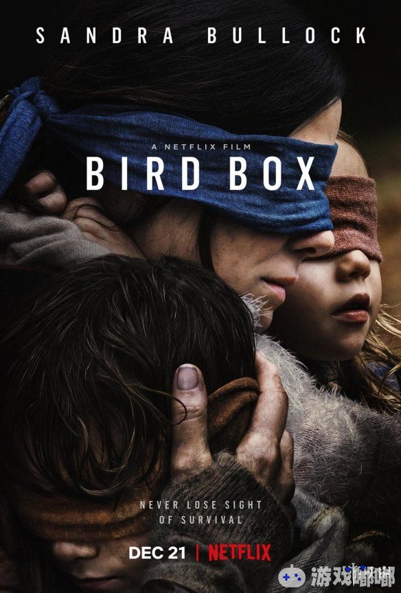 网飞出品的电影《蒙上你的眼（Bird Box）》是与《寂静之地》有些相似惊悚片，官方发布了最新预告，一起来看看吧。