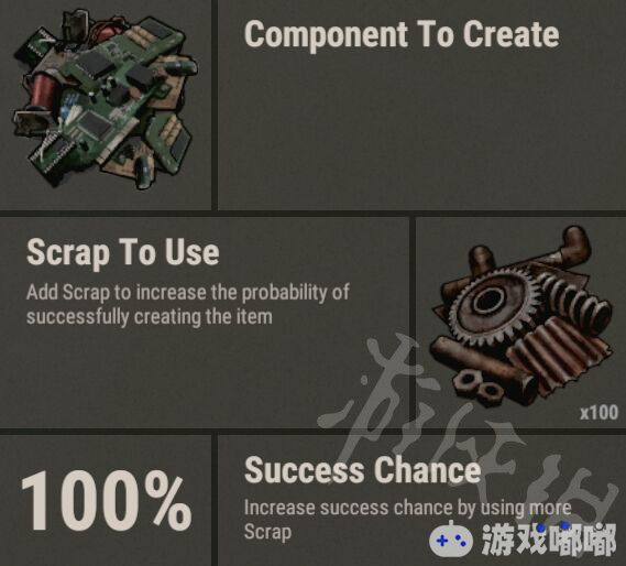 《腐蚀》零件分解废品量介绍 废品合成+零件分解详解,腐蚀Rust作为一款生存类游戏，玩家可以在其中进行零件的分解和废品的