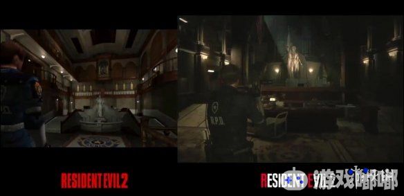 最近卡普空发布了第一段《生化危机2：重制版（Resident Evil 2 Remake）》与原版的官方对比视频，新游戏画面大幅升级，细节更丰富，不过很多场景也非常还原！