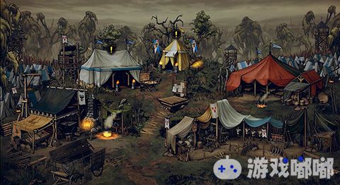 《巫师之昆特牌：王权的陨落》为玩家带来了全新的游戏体验。在单人冒险模式中加入了军队管理和营地升级的机制。玩家可以通过升级