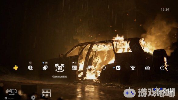 PSN港服送福利 《美国末日2》最新动态主题免费领取，本次提供的是《美国末日2》火烧车主题。