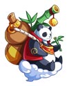 奥奇传说熊猫酒仙
