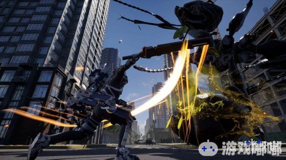 最近，《地球防卫军：铁雨（Earth Defense Force: Iron rain）》官方发布了一批新的游戏截图，展现了号称最强机动步兵的“Prowl Rider”利用机甲能力操控怪物等场景！